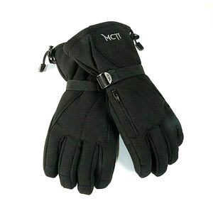 MCTi Mens Waterproof Thinsulated Winter Gloves - Black (Black Winter Gloves